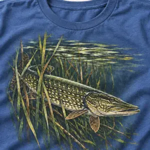 Pike North Country T-Shirt — detail — AI design mockup