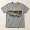 Musky One More Cast T-Shirt — main — AI design mockup