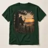 Bowhunter Pine Stand T-Shirt — main — AI design mockup