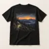 Trailhead Before Sunrise T-Shirt — main — AI design mockup