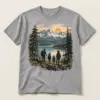Custom Family Outdoor Trip T-Shirt — main — AI design mockup